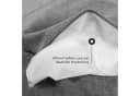 mokebo Pouf Der Ruhestifter eckig in Anthrazit Webstoff Bild 4