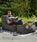 mokebo Sitzsack Sundowner Outdoor Anthrazit Bild 3
