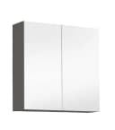 mokebo Spiegelschrank Die Badenixe Anthrazit Schwarz Wandschrank Bild 2