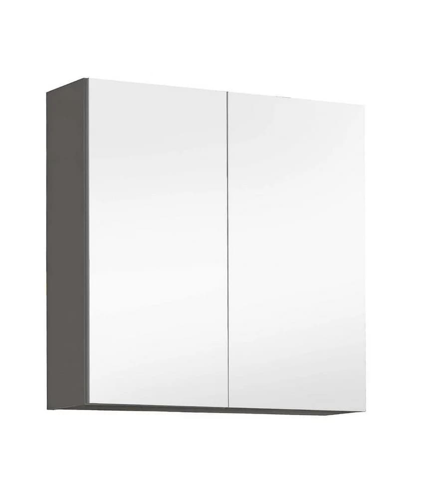 mokebo Spiegelschrank Die Badenixe Anthrazit Schwarz Wandschrank - Bild 2