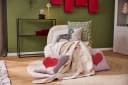 PAD Wohndecke DACKEL Beige Kuscheldecke Wendefunktion Made in Europe Bild 3