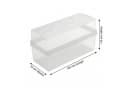 varivendo Knäckebrotbox Weiß Kunststoff Frischhaltebox Bild 1