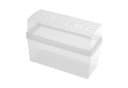 varivendo Knäckebrotbox Weiß Kunststoff Frischhaltebox Bild 2