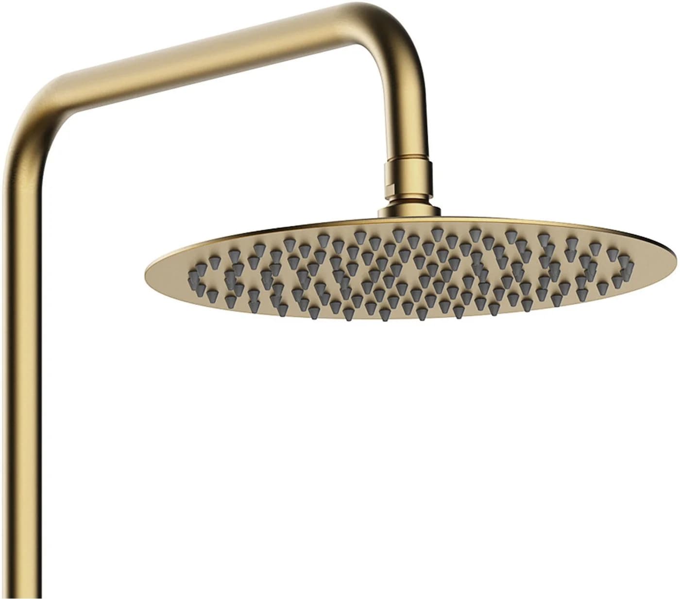 MARWELL Classico Stangenbrause-Set Gold Regendusche höhenverstellbar - Bild 3
