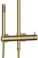 MARWELL Classico Stangenbrause-Set Gold Regendusche höhenverstellbar Bild 4