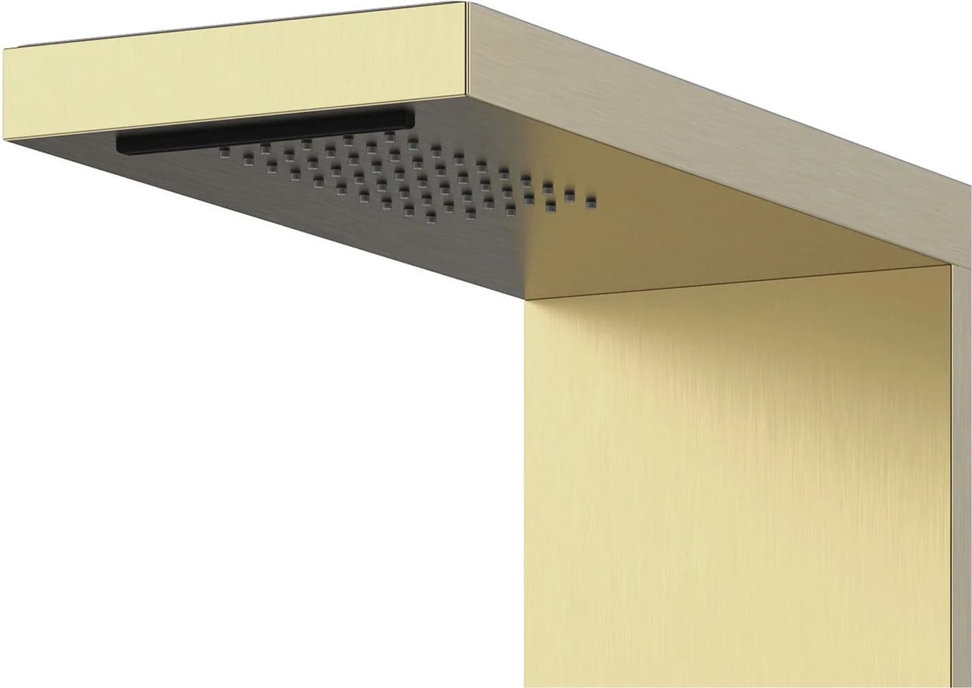 Marwell Duschsäule Essenza Gold Edelstahl Regendusche - Bild 3