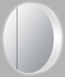 Talos Badezimmerspiegelschrank Silver Picasso Style LED-Beleuchtung 80 cm Bild 2