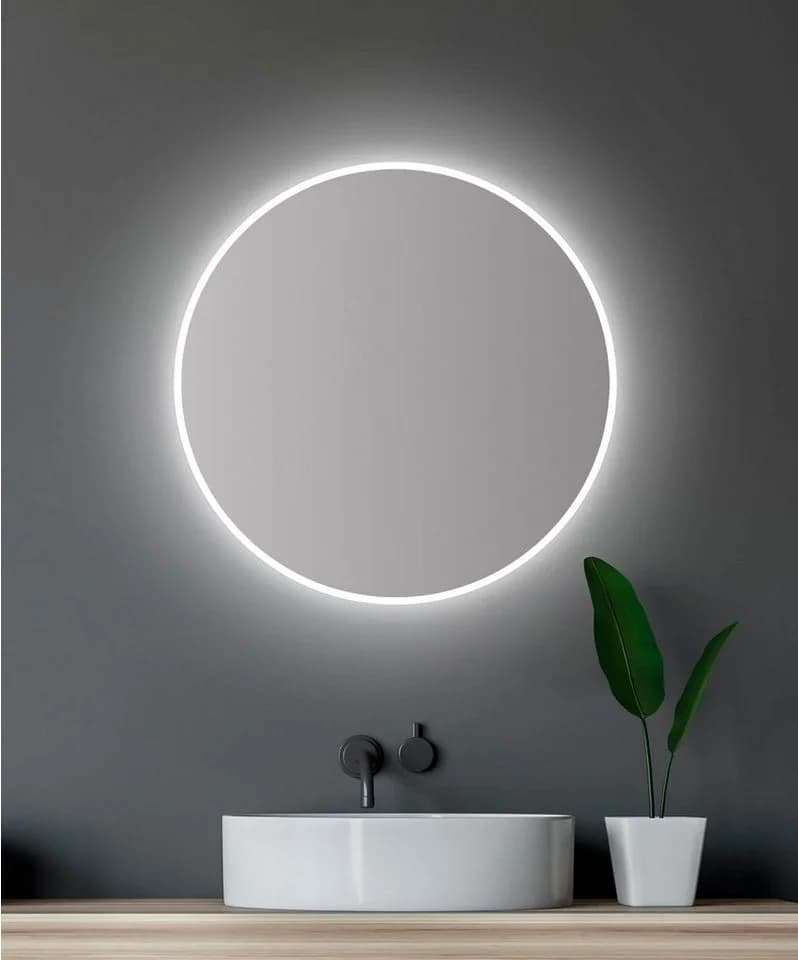 Talos LED Badspiegel rund 60 cm mit Beleuchtung - Bild 2