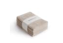 herzbach home Gästehandtücher Spa 5er Set 525g/m² 100% Baumwolle Sandgrau Bild 2