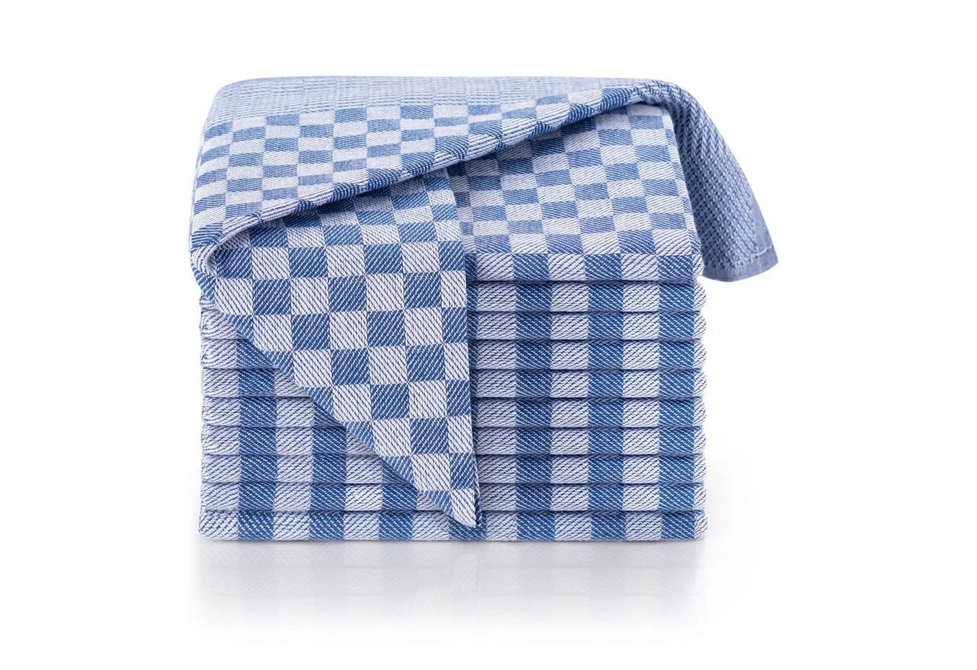 Blumtal Geschirrtuch Premium 50x70cm 100% Baumwolle Blau - Bild 2