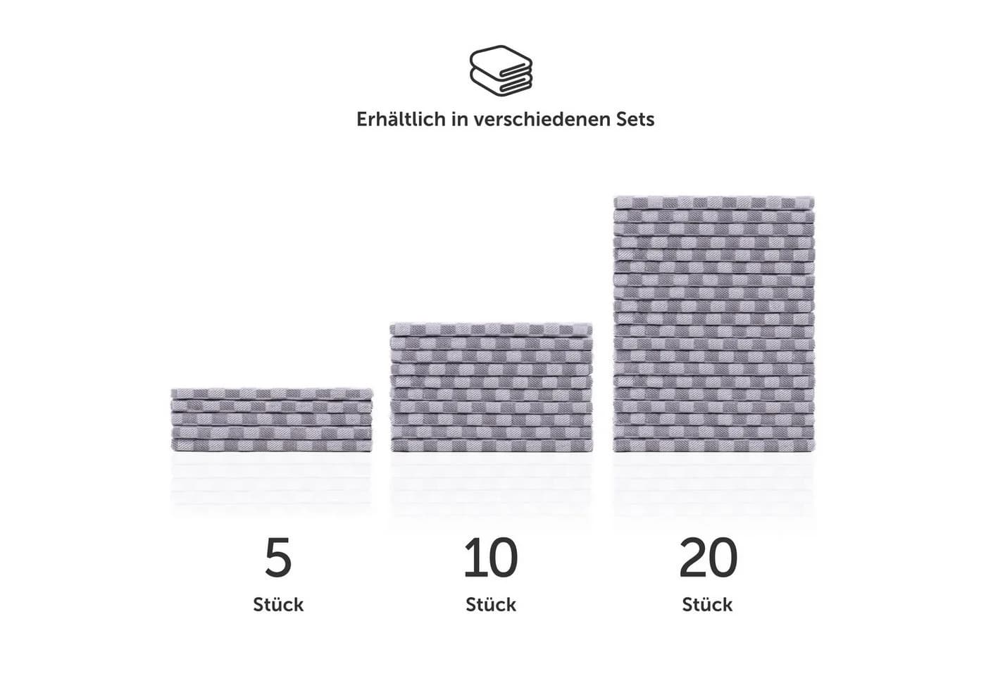 Blumtal Geschirrtuch Premium Baumwolle 50x70cm - Bild 5