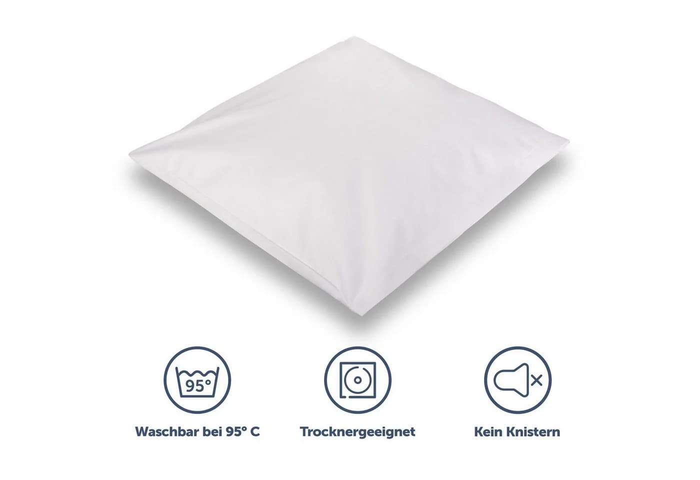 Blumtal Bettbezug Milbenbezug Weiß Allergiker Evolon