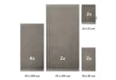Blumtal Handtuch Set 10-tlg. Grau 100% Baumwolle Frottee Bild 1
