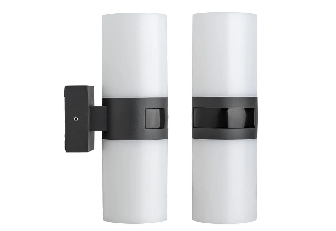 SEBSON Außen-Wandleuchte LED mit Bewegungsmelder, 20W, 2200lm, IP65, Anthrazit - Bild 5