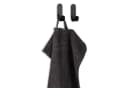 SEBSON Handtuchhalter Wandhaken Schwarz 6er Set Edelstahl Bild 4