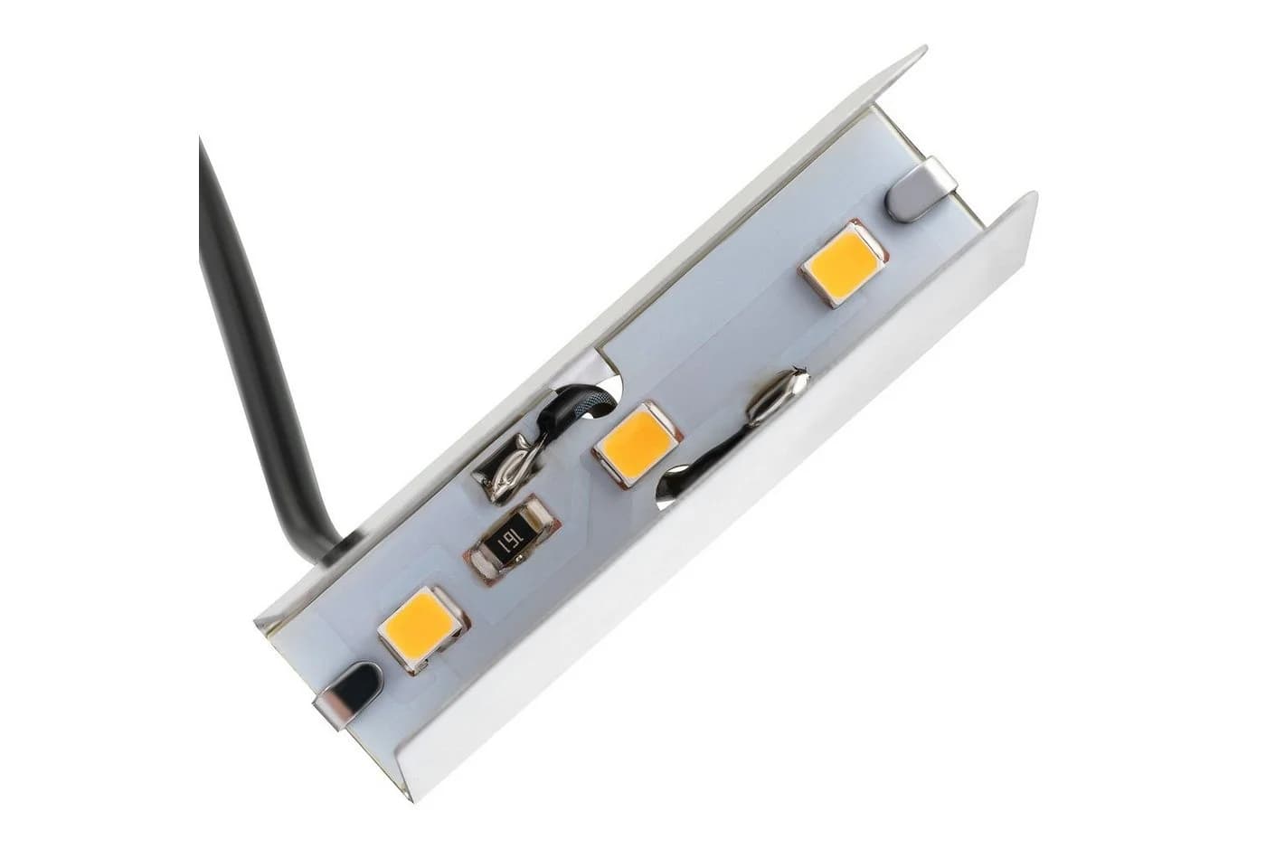 SEBSON LED Vitrinenbeleuchtung 6er Set 12V Warmweiß