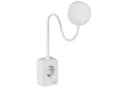 SEBSON LED Steckdosenleuchte dimmbar mit Flexarm und USB Bild 2