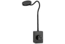 SEBSON LED Steckdosenleuchte Dimmbar Schwarz Flexarm USB Bild 5