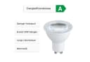 SEBSON LED Lampe GU10 4er Set Warmweiß 2,5W 450lm Energieeffizienz A Bild 3
