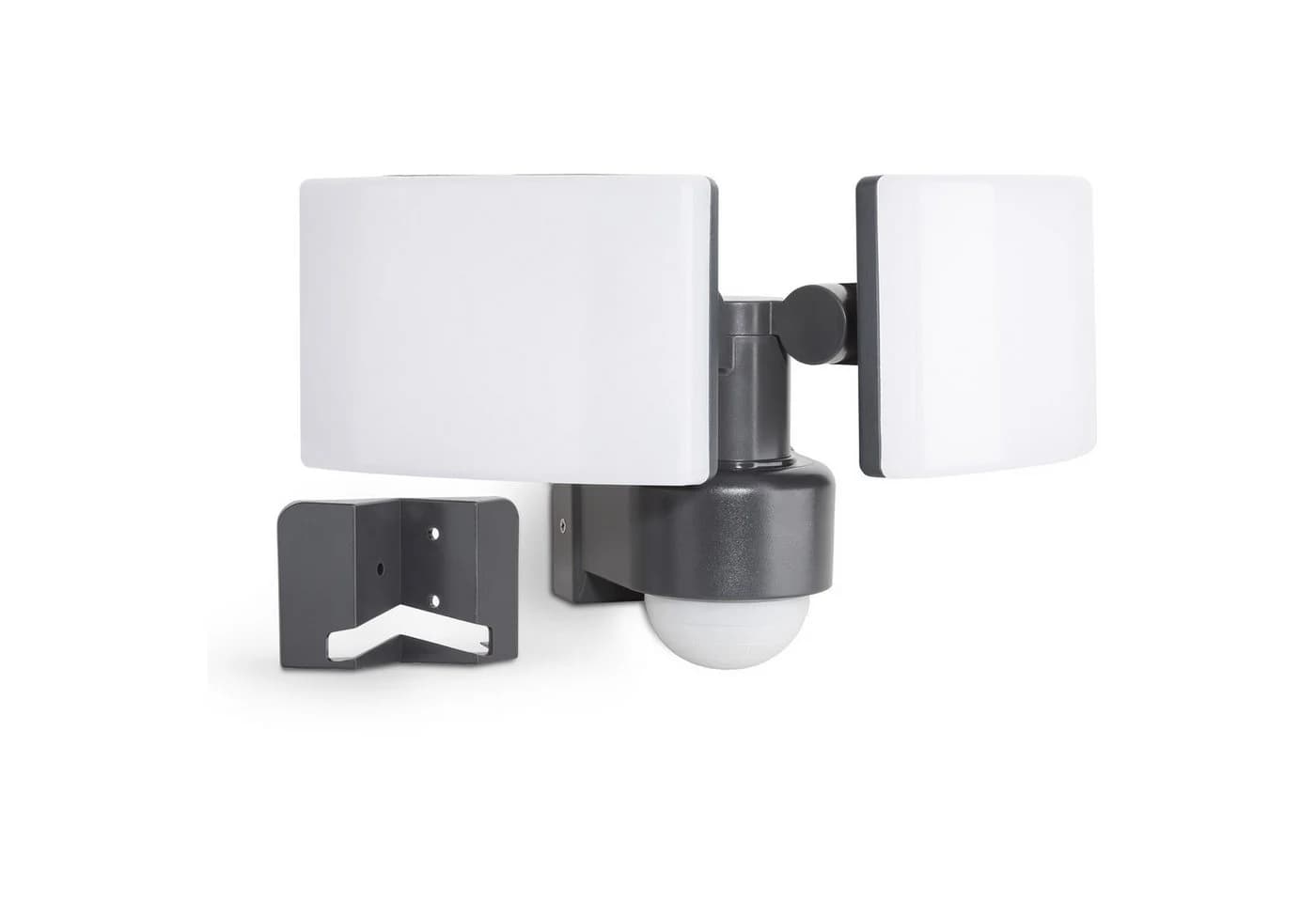 SEBSON LED Außenwandleuchte mit Bewegungsmelder IP65 40W kaltweiß - Bild 2