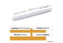 SEBSON LED Unterbauleuchte 80cm Dimmbar Weiß Bild 1