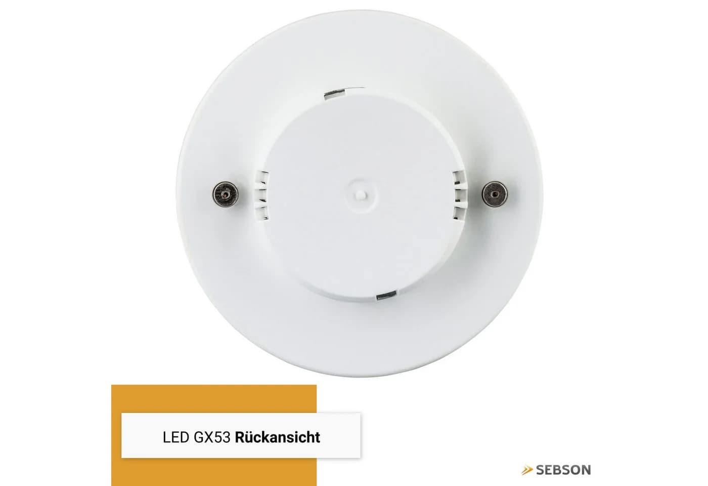 SEBSON LED-Leuchtmittel GX53 warmweiß 2,5W 450lm 230V - Bild 4