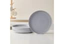 JIWOO 24-teiliges Keramik-Tellerset Grau Ø27,7cm Bild 3