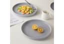 JIWOO 24-teiliges Keramik-Tellerset Grau Ø27,7cm Bild 5
