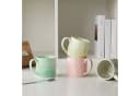 JIWOO Tassen-Set 4-teilig 320ml Keramik Skandinavisch Bunt Bild 3