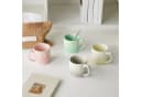JIWOO Tassen-Set 4-teilig 320ml Keramik Skandinavisch Bunt Bild 4
