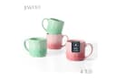 JIWOO Tassen-Set 4-tlg. Keramik Skandinavisch Bunt Bild 2