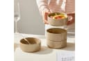 JIWOO Salatschüssel 4er Set Keramik Braun Ø13,5cm Bild 4