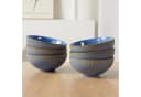 JIWOO Suppenteller 6er Set Blau Keramik Ø20cm Bild 5