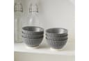 JIWOO Keramik Schale 6er Set Grau Ø12cm Bild 4