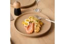 JIWOO Keramik-Tellerset 4-teilig Braun Bild 4
