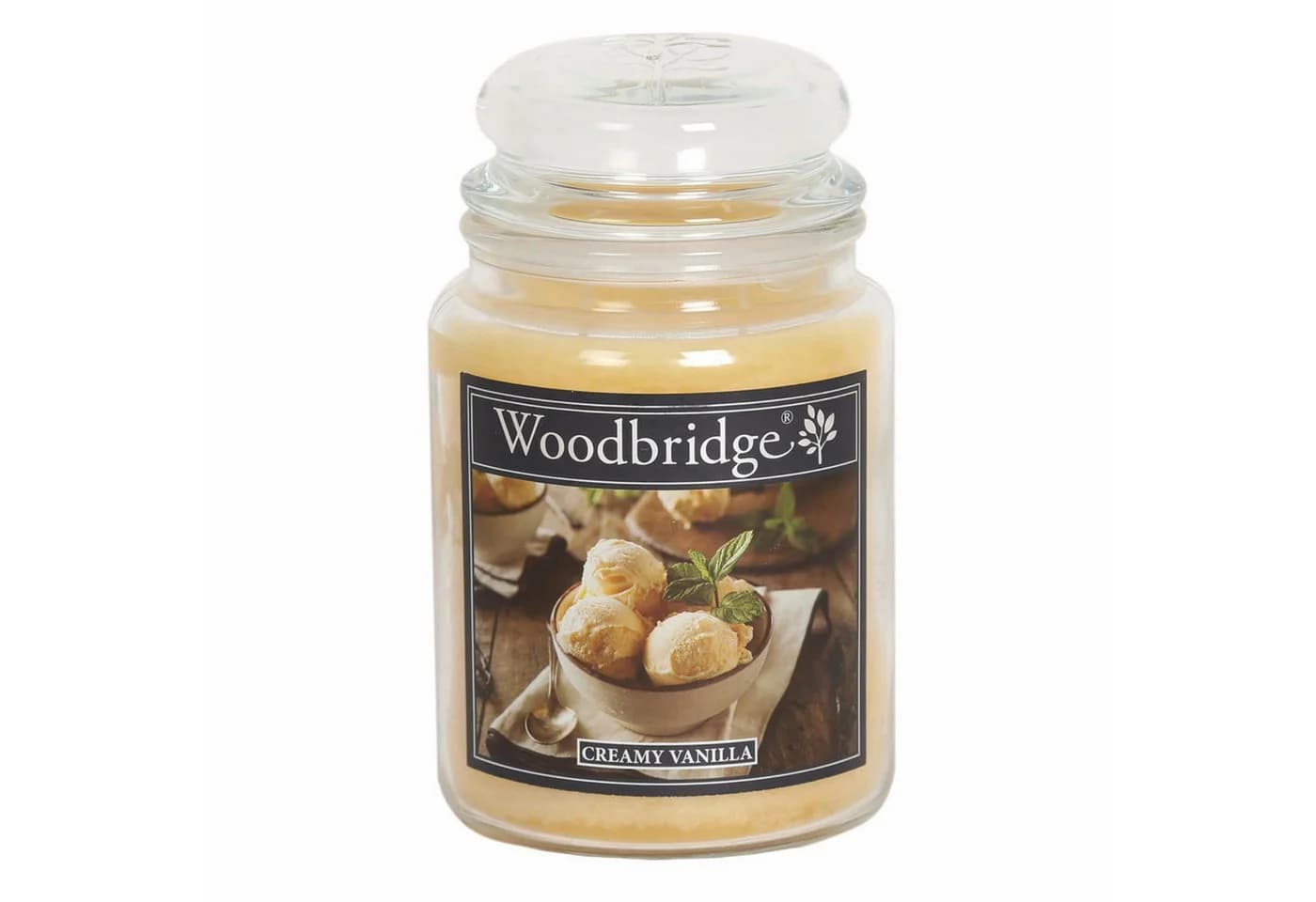 Woodbridge Duftkerze Creamy Vanilla 130 Std. 565g - Bild 2