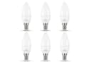 Amindu LED-Leuchtmittel E14 Kerze 470lm 4,9W 6er Pack warm/kaltweiß dimmbar Bild 2