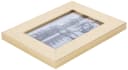 ecosa Bilderrahmen EO-8102 Gold MDF Echtglas Aufsteller Wandhalterung Bild 3