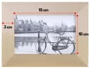 ecosa Bilderrahmen EO-8102 Gold MDF Echtglas Aufsteller Wandhalterung Bild 5