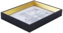ecosa Bilderrahmen EO-8140 Schwarz/Gold mit Echtglas Bild 3
