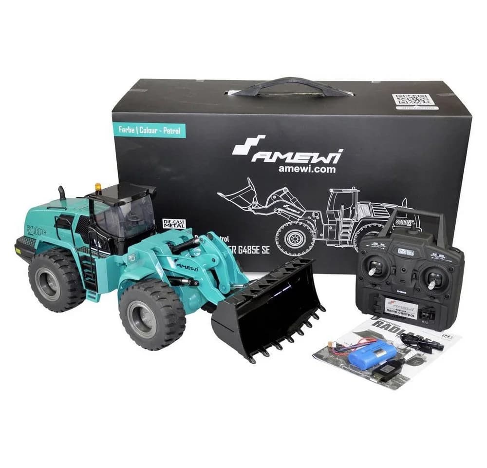 Amewi RC-Bagger 1:14 Radlader G485E AE Teilmetall RTR 22538