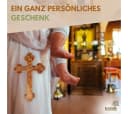Kassis Geschenkartikel Wandkreuz Olivenholz Handgefertigt Bethlehem Bild 5