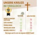 Kassis Wandkreuz Olivenholz Handgefertigt Bethlehem Bild 4