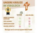 Kassis Wandkreuz Auferstandener Jesus Olivenholz Handgemacht Bild 4