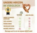 Kassis Dekoobjekt Olivenholz Herz mit Unendlichkeitssymbol Bild 4