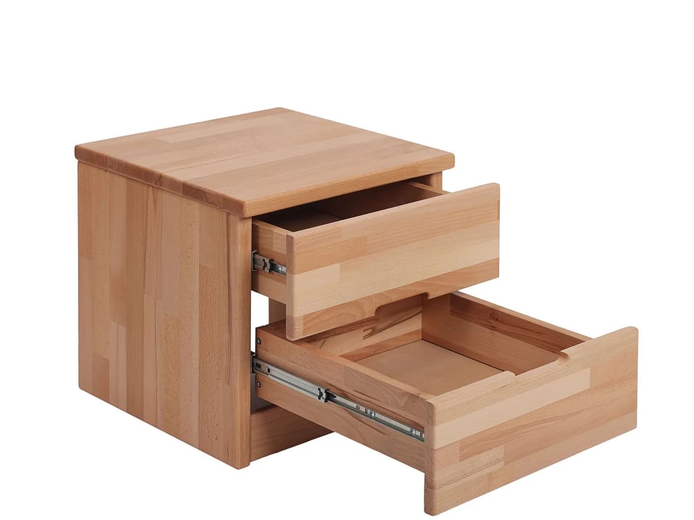 Krok Wood Nachttisch Elsa Massivholz 40x40x40 cm - Bild 4