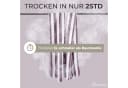 NirvanaShape Strandtuch XXL Mikrofaser 200x90 cm Violett/Weiß Bild 5