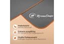 NirvanaShape Sporthandtuch Mikrofaser Grau/Orange Bild 1