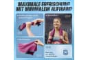 NirvanaShape Kühlhandtuch Rot/Türkis Sofortige Kühlung Bild 4