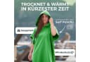 NirvanaShape Handtuch-Poncho Grün Mikrofaser Quick-dry Unisex Bild 1
